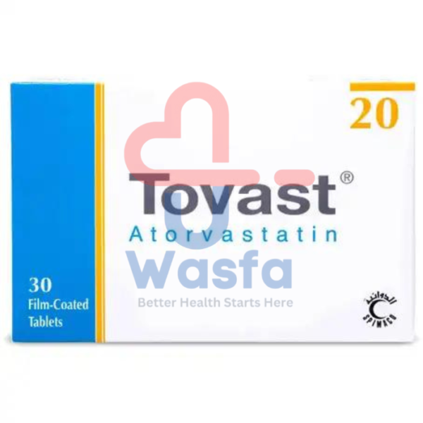 Tovast 20 mg Tablet 30pcs