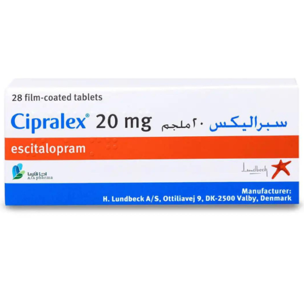 Cipralex 20 mg Tablet 28pcs