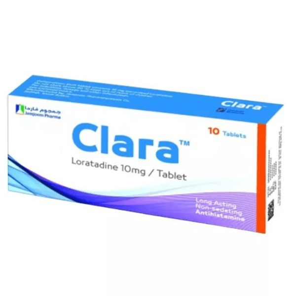Clara Antihistamine 10 Mg - 10 Tabs