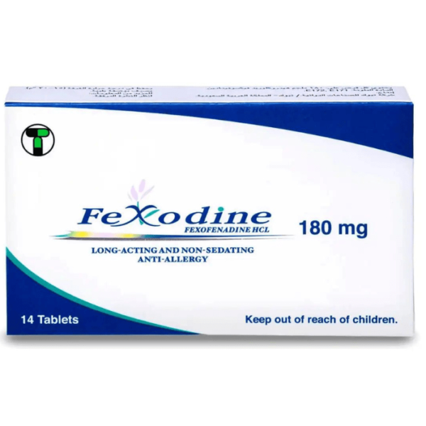 Fexodine 180 mg Tablet 14pcs