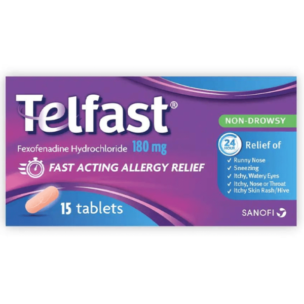 Telfast 180 mg Tablet 15pcs