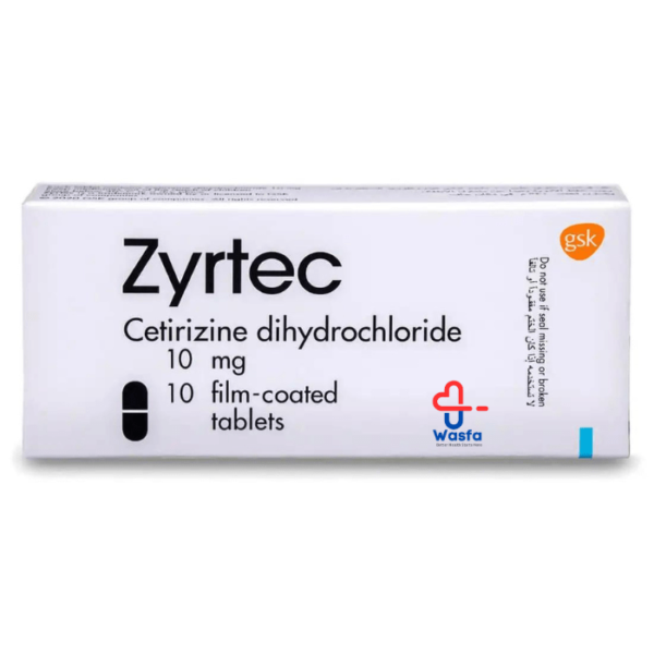 Zyrtec 10 mg Tablet 10pcs