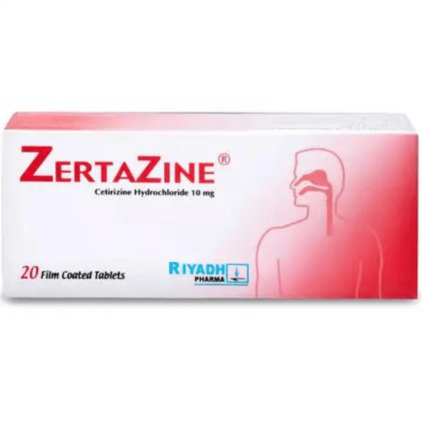 Zertazine 10 mg Tablet 20pcs