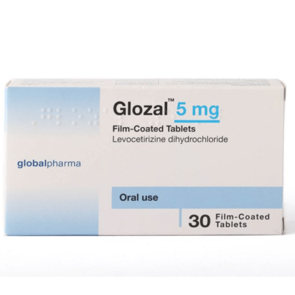 Glozal, 5 Mg, Reduce Allergy Symptoms - 30 Tablets