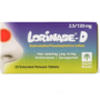 Lorinase-D 2.5/120 Mg, Relieves Cold & Allergy - 20 Tablets