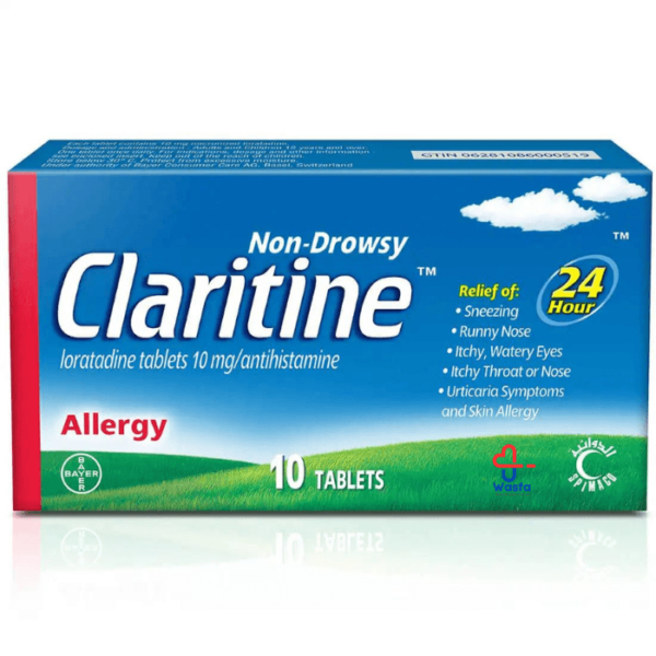 Claritin, 24 hour non-drowsy allergy relief 10 Tablets