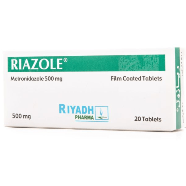 Riazole 500 mg Tablet 20 Pcs