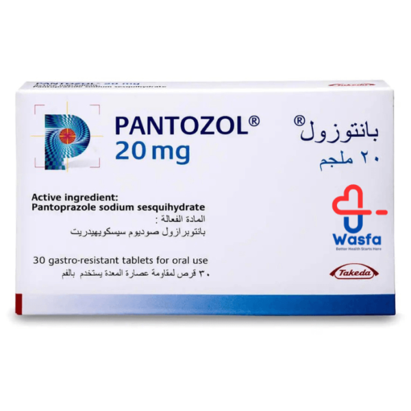 Pantozol 20 mg Tablet 30pcs