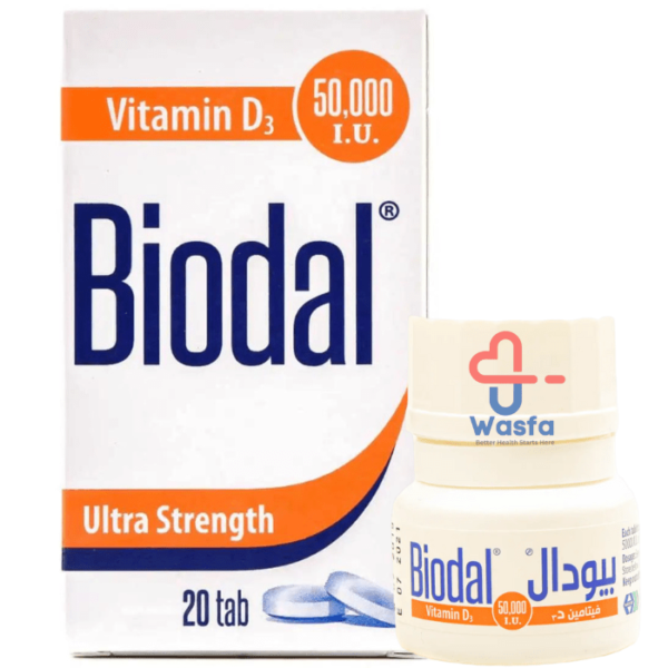 Biodal 50000 IU 20 Tablets