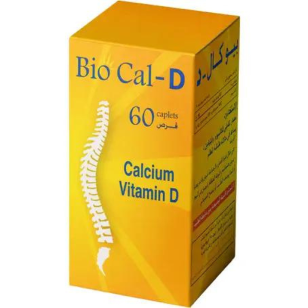 Vita-Vigor Bio Cal-D Calcium & Vitamin D 60 Tablets
