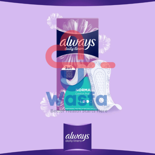 Always Pantyliner Comfort Protect Normal 80 Pcs - Image 2