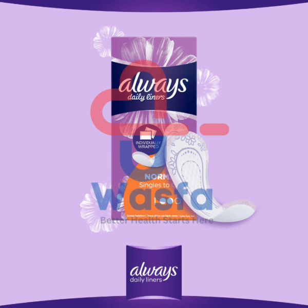 Always Wrapped Pantyliner Comfort Protect Normal 40 - Image 2