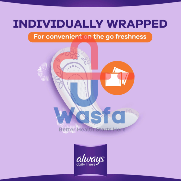 Always Wrapped Pantyliner Comfort Protect Normal 40 - Image 3