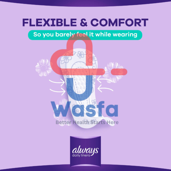 Always Pantyliner Comfort Normal Fresh Scent 80 - Image 2