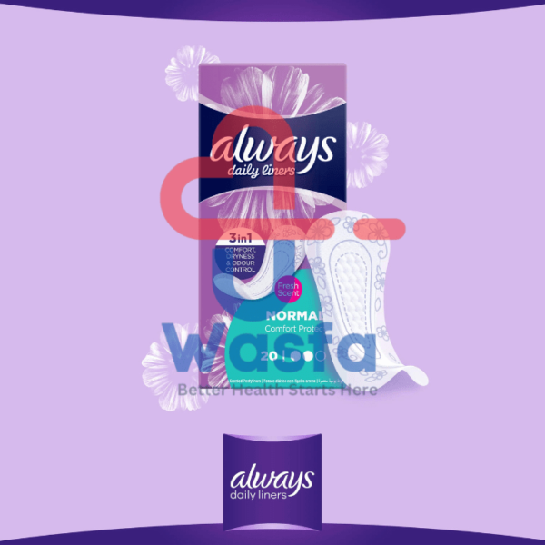 Always Pantyliner Comfort Normal Fresh Scent 80 - Image 3