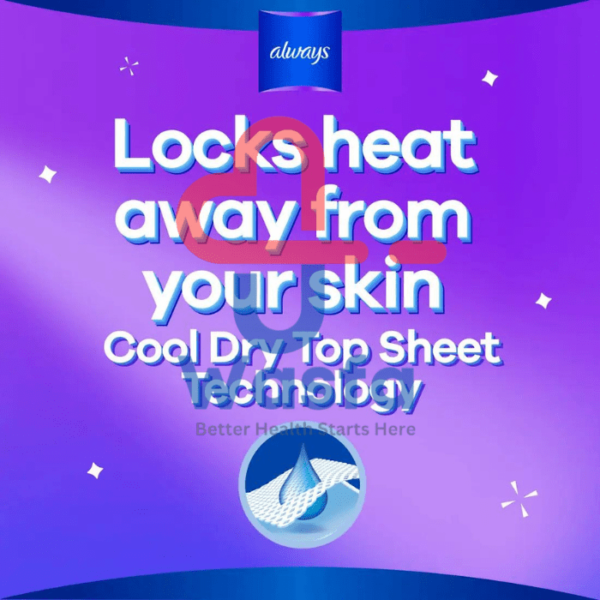 Always Super Absorption Plus Pads,large 50 Pcs - Image 3
