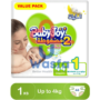 Baby Joy Size (1) Value Pack 44 Diapers