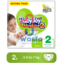 Baby Joy Size (2) Small Carry Pack 15/17 Diapers
