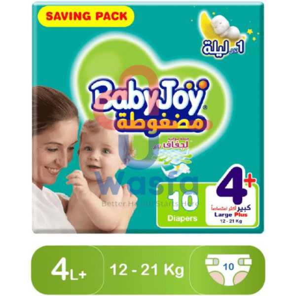 Baby Joy Size (4+) Carry Pack 10/11 Diapers