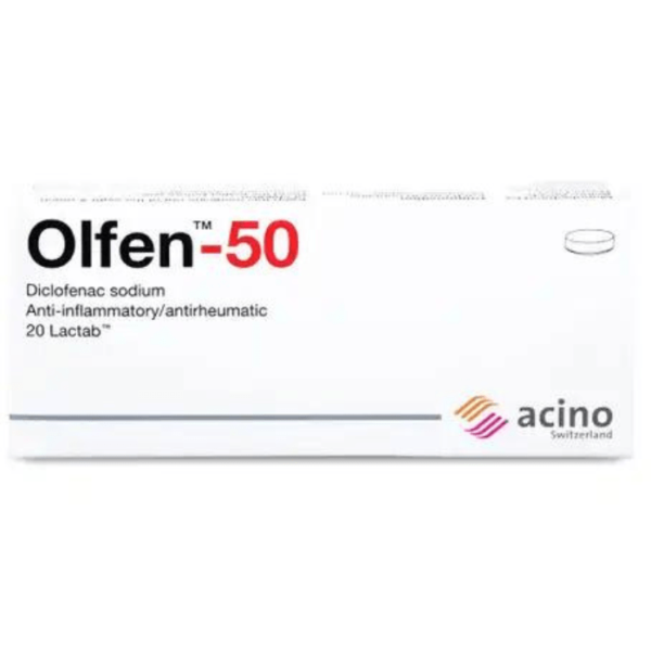 Olfen 50 mg Tablet 20pcs