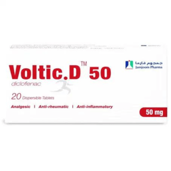 Voltic-D 50 mg Dispersable Tablet 20pcs