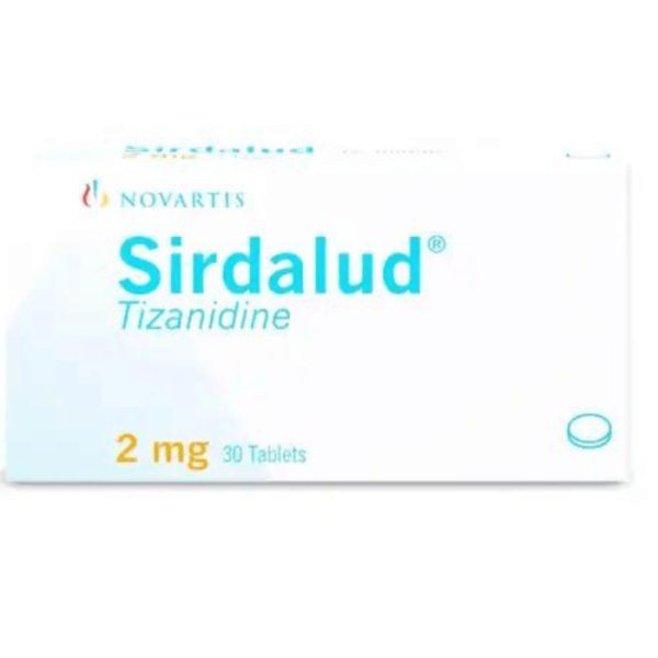 Sirdalud 2 mg Tablet 30pcs
