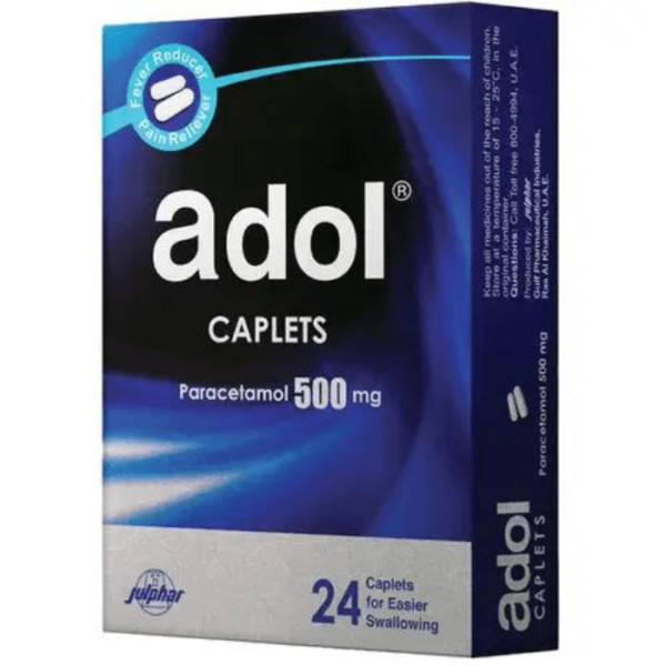Adol 500 mg Caplet 24pcs