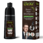 Dexe Instant Brown Hair Shampoo 13.53 Floz, Hair Dye Shampoo
